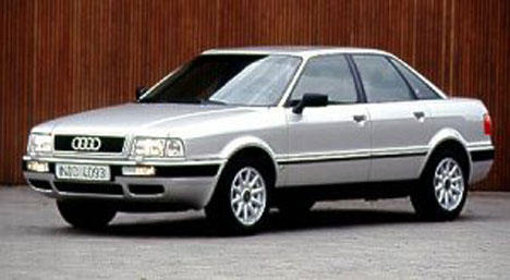 Audi 80  2.8 E quattro 174 KM - dane techniczne, wymiary, spalanie i opinie