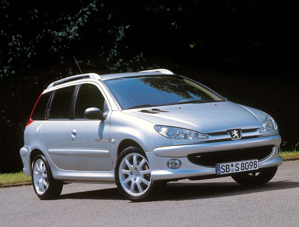 Peugeot 206  1.6 i 16V 110 KM - dane techniczne, wymiary, spalanie i opinie